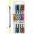 Marqueur Colortime Double - couleurs standards - 6 pcs