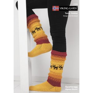 Catalogue de patrons Chaussettes Viking (2104) - Chiffon de sport