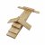 Tuiles en bois  construire 200 pcs - Couleur bois