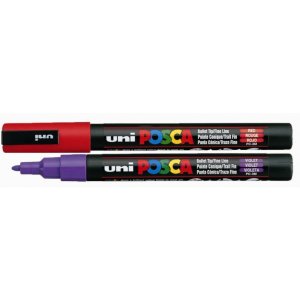 Marqueur Posca PC-3M 0,9-1,3 mm Fin - Diffrentes couleurs