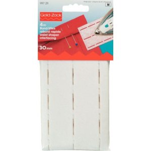 Entretoise de ceinture (Prof. spacer) 30 mm blanc 4 m