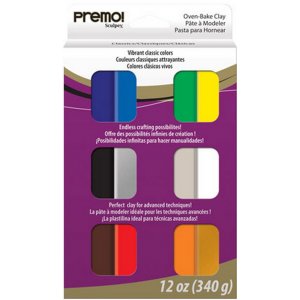 Argile Premo Classique 28g - 12 Couleurs