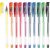 Stylos  bille gel - couleurs mlanges - 10 pcs