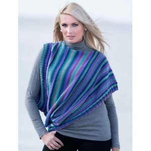 Patron tricot - Gilet poncho