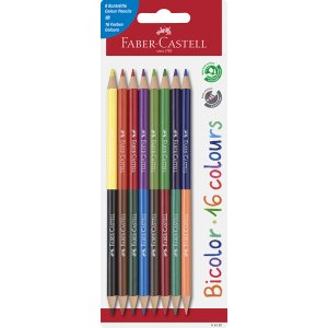 Set de crayons de couleur - Faber-Castell - Bicolore