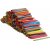 Btons en bois - couleurs mlanges - 1000 pcs