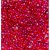 Perles de rocaille chatoyantes  2,6 mm - couleur rouge arc-en-ciel 17 g