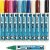 Crayon pour porcelaine et verre - couleurs mlanges - opaque - 12 pcs