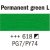 Peinture acrylique Van Gogh 40 ml - Lumire verte permanente