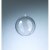 Boule en plastique 100 mm - transparente sparable (PS)