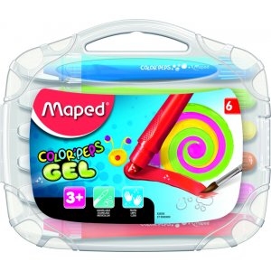 Coffret de crayons - Maped - Color' peps 6 crayons gel