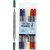 Marqueurs textiles - couleurs standards - 6 pcs