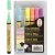 Stylos textile dco - 3 mm - couleurs fluo - 6 pcs