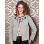 Patron tricot - Cardigan en jersey jersey avec motif floral au crochet