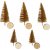 Mini arbres - dor - 5 pcs