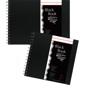 Carnet de dessins Hahnemhle Noir 250g