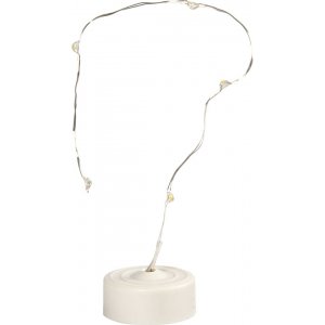 Guirlande lumineuse LED - argent - 27 cm