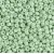 Perles de rocaille - vert clair - 25 g