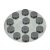 Aimants  12,5 mm - 12 pcs. rond