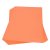 Feuille de caoutchouc mousse 300 x 450 x 2 mm - orange