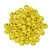 Perles en bois 6 mm - jaune paquet de 110 diamtre trou 2,0 mm