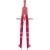 Bouton de rglage rapide Suiter 380 mm - rouge