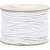 Cordon lastique 1 mm - blanc - 25 m