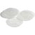 Assiettes en perles - Transparentes - Rondes - Diamtre 15 cm - 10 pcs