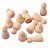 Figurines en bois 50 pcs 40 & 47 mm