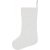 Chaussette de Nol en coton - blanc - 210 g