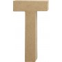 Lettre en carton - T - 5 cm