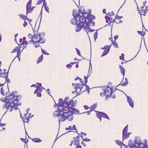 Fleur en tissu cir