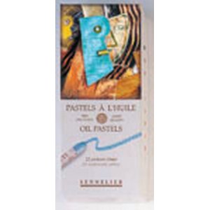 Pastel  l'huile Sennelier 5ml Coffret mtallis - 12 couleurs