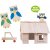 Btons en bois en bote - 1000 pcs