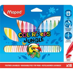 Coffret feutres - Maped - Color'Peps 