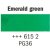 Peinture aquarelle Rembrandt 1/2 tasse - Vert meraude