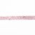 Bordure  paillettes - Stretch 20 mm - vieux rose