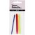 Aiguilles  tricoter - couleurs mlanges - 5 pcs