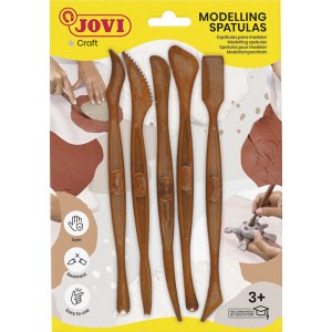 Outils en argile - Jovi - paquet de 5 spatules en plastique