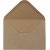 Enveloppe recycle - naturel - 11,5 x 16 cm - 50 pcs