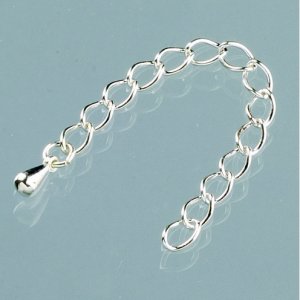 Bracelet rglable l 6 cm - plaqu argent 2 pcs