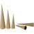 Cnes hauts - 8-9-11,5 cm - 3 pcs