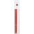 Bandes toiles - rouge - blanc - 18 cm - 40 bandes