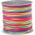 Cordon  nouer multicolore - couleurs fluo - 28 m