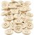 Boutons en bois - 40 pcs