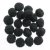 Pompons 10mm 100pcs - Noir