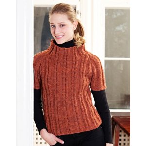 Patron tricot - Pull raglan manches courtes