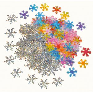 Mlange de flocons de neige - 500 pcs