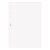 Feuilles de notes pour Filofax - A5 Non lignes - Blanc (25 feuilles)