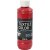 Peinture textile textile solide - rouge - couvrante - 250 ml